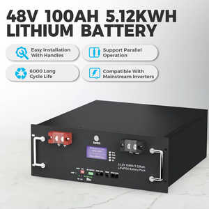 Batería de Litio Hierro Fosfato de 48V 100AH 10kWh 5kwh para Servidor Industrial ESS, Baterías Lifepo4 de 51.2v 5.12kwh 10.24kwh 15.36kwh - Product Image 5