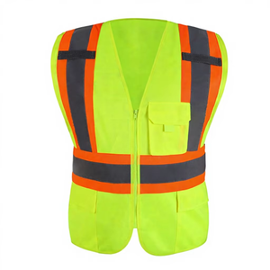 เสื้อกั๊กนิรภัยแขนยาวสำหรับผู้ชาย สะท้อนแสง ANSI Class II ระบายอากาศได้ดี ราคาถูก พร้อมส่ง - Product Image 4