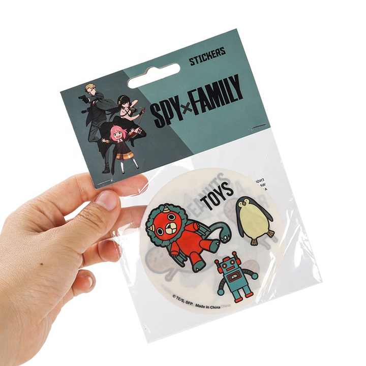 Customizable Cartoon Waterproof Stickers by Company Design Labels