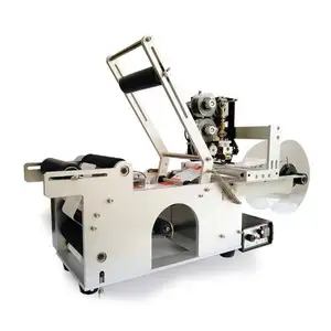 Cheap Price Small Cold Glue Semi Automatic Round Bottle Labeling Machine