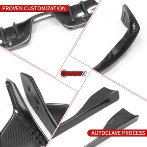 Kit de carrocería ancha estilo AG de fibra de carbono para Toyota Supra A90, directo de fábrica: Labio delantero, difusor trasero, faldones laterales y alerón completo. - Product Image 2