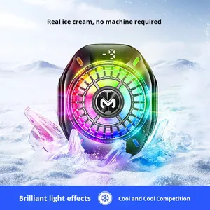 2025 <span class=keywords><strong>MIMO</strong></span> CX10 AI Control de temperatura Pantalla digital Adsorción magnética Enfriador de teléfono móvil Accesorios de juego de refrigeración - Product Image 4