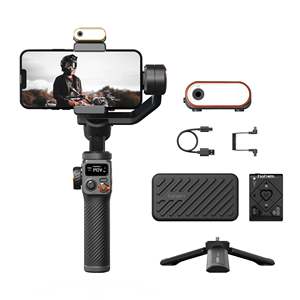 Gimbal para cámara de teléfono móvil, estabilizador de 3 ejes, Kit <span class=keywords><strong>Hohem</strong></span> <span class=keywords><strong>Isteady</strong></span> M6 con piezas de seguimiento magnético Ai, gran oferta Original - Product Image 5