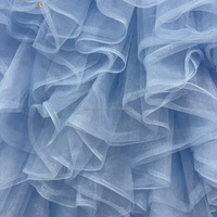 NIKA Rideau de fond en tulle rose pour baby shower, mur de fleurs en maille pour mariage, fête d'anniversaire et événements