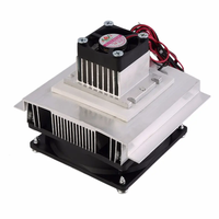 Thermoélectriques Peltier 60W Refroidisseur Réfrigération Système De Refroidissement à Semi-Conducteur Kit Refroidisseur Ventilateur Fini Ensemble pour Ordinateur CPU Chaud