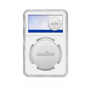 Boîte de protection en acrylique transparente personnalisée de 40 mm pour les supports de pièces de monnaie, boîte de présentation de qualité, boîte de protection pour pièces de monnaie avec étiquette laser - Product Image 4