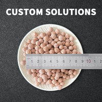 Billes de céramique en quartz hautement poreux pour filtration d'aquarium, bassin et eau douce/salée