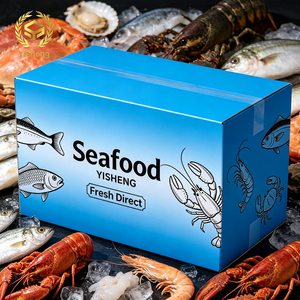 Carton ondulé étanche pour produits de la mer, qualité alimentaire, recyclé, pour <span class=keywords><strong>sardines</strong></span>, maquereaux, emballage d'exportation <span class=keywords><strong>en</strong></span> gros - Product Image 2