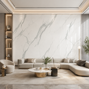 Losa de piedra sinterizada con aspecto de mármol andino, baldosa de porcelana pulida con aspecto de mármol, 1600 x 3200 x 12 mm para pared - Product Image 3