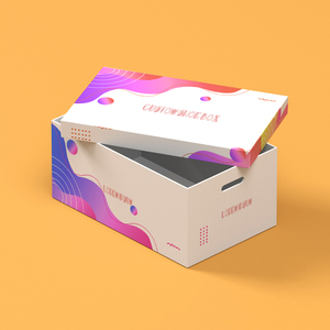 Tùy chỉnh một nửa Bìa hộp giày với hợp thời trang logo màu sắc sáng tạo in ấn Nhà máy cung cấp trực tiếp vật liệu tái chế phiên bản công cộng - Product Image 5