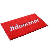 Vente chaude PVC Bobine Tapis De Porte Tapis De Sol Antidérapant Bienvenue Avant Logo Tapis De Porte pour L'entrée De La Maison