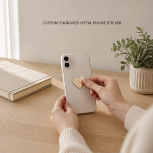 Pegatina Metálica Personalizada para Teléfono, Decoración DIY para Carcasas, Amuleto Móvil Personalizado, Venta al por Mayor, Regalo a Granel, Pin Magnético para Teléfono - Product Image 2