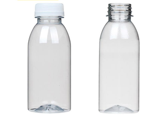 Degradable plastic PLA beverage bottle