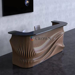 Kiosk Botton Cash Register Reception Office <strong>Phone</strong> Marble Front Reception ODM - Product Image 5