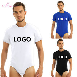 Tutina da <span class=keywords><strong>uomo</strong></span> Sexy, tutina per adulti, per adulti, tutina, tutina da <span class=keywords><strong>uomo</strong></span>, con logo personalizzato, tinta unita, con logo personalizzato, pigiama - Product Image 2