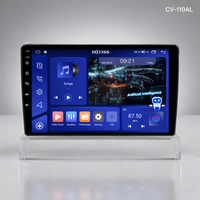 Autoradio 2 DIN 110AL Android 15 2+32 Go avec CarPlay sans fil, Android Auto, GPS, écran tactile IPS, Bluetooth et lecteur WiFi