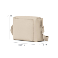 Sac messager en néoprène imperméable personnalisé en usine, sac bandoulière pour les déplacements quotidiens avec logo personnalisé