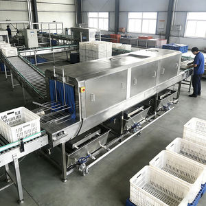 Système de ligne de <span class=keywords><strong>machine</strong></span> de lavage et de séchage automatique de palettes avec boîte de retournement de vitesse de contrôle PLC <span class=keywords><strong>Siemens</strong></span> de qualité fabriquée en Chine - Product Image 6