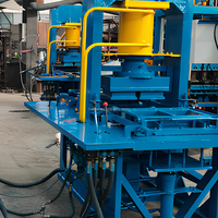 Machine à briques emboîtables standard, machine à briques en plastique, machine à briques en poudre minérale pour le recyclage des déchets plastiques