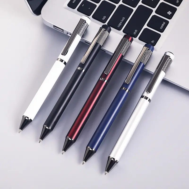 Değerli üretim toptan güzel kalemler kugelschreiber luxus metal mit logo metal kalem