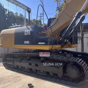 Original Caterpillar CAT329D2 excavadora usada 29TON sobre orugas retroexcavadora hidráulica excavadoras CAT 329 329D2 excavadoras para la venta - Product Image 1