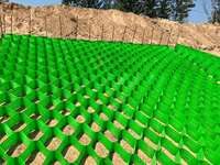 Pavé dur 5cm Grille Cellulaire En Plastique Allée Hdpe Nid D'abeille Geocells pour Stabilisateur De Gravier De Route