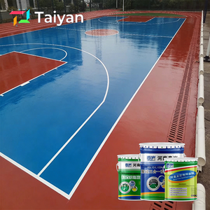 <span class=keywords><strong>Pintura</strong></span> Acrílica de 3mm <span class=keywords><strong>para</strong></span> Exteriores, Recubrimiento <span class=keywords><strong>para</strong></span> Pisos de Canchas de Baloncesto y <span class=keywords><strong>Tenis</strong></span>, Ecológica, Absorbe Impactos, No Tóxica, Inodora - Product Image 1