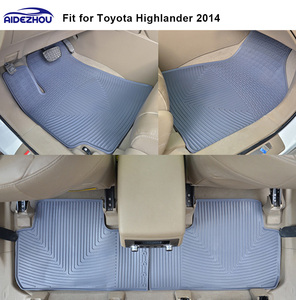 Alfombrillas para Auto Compatibles con TOYOTA Land Cruiser LC300, Alfombrillas para Piso de Auto 2020 2021 <span class=keywords><strong>2022</strong></span> - Product Image 3
