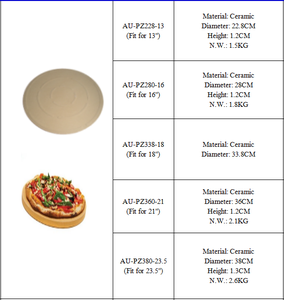 Auplex Kamado Accessoires Outils de <span class=keywords><strong>barbecue</strong></span> <span class=keywords><strong>Pierre</strong></span> à pizza <span class=keywords><strong>pour</strong></span> 13 à 27 "Céramique Kamado Bbq Grill - Product Image 3