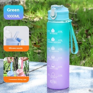 Motivational thể thao chai nước 900ml BPA miễn phí uống tập thể dục thể thao phòng tập thể dục chai nước bằng nhựa - Product Image 6