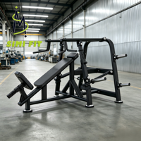Machine de musculation SM ATL Incline Chest Press à charge libre pour l'entraînement des pectoraux et le renforcement des muscles du haut du corps pour la salle de sport et le fitness