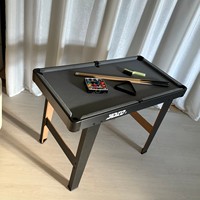 Table de billard intérieure en bois YDZC de 34 pouces, jeux pour enfants, table de billard pour la maternelle, table de billard en MDF certifiée EN71
