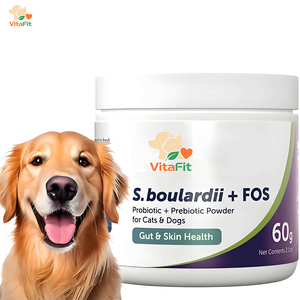 Suplemento en Polvo <span class=keywords><strong>de</strong></span> Probióticos y Prebióticos Personalizados OEM/ODM para Mascotas, para la Salud Intestinal, la Digestión y el Apoyo Inmunológico para Perros y Gatos - Product Image 1