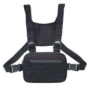 Waterproof Outdoor Sports Utility Tactical Chest Vest Conceal Pouch <b>Holster</b> Sports Men Chest Bag - Product Image 1