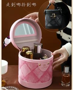 Trousse de Maquillage Grande Capacité Imperméable avec Nouveau Design Seau de Couleur Meladerma – Coffret Cosmétique Multifonctionnel pour la Vente en Gros - Product Image 3