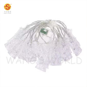 Vente en gros Ramadan <span class=keywords><strong>pas</strong></span> <span class=keywords><strong>cher</strong></span> intérieur étoile lune lumière LED piqûre fée Ramadan lumières pour la maison décoration de <span class=keywords><strong>vacances</strong></span> éclairage ornements - Product Image 5