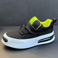 Zapatillas Casuales de Alta Calidad para Hombre, Personalizadas con Punta Cuadrada, para Correr y Baloncesto, con Plantilla de Goma Transpirable