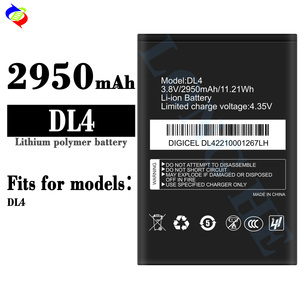 Venta directa de fábrica de batería de iones de litio DL4 de 2950 mAh para teléfono móvil <span class=keywords><strong>Digicel</strong></span> DL4 - Product Image 2