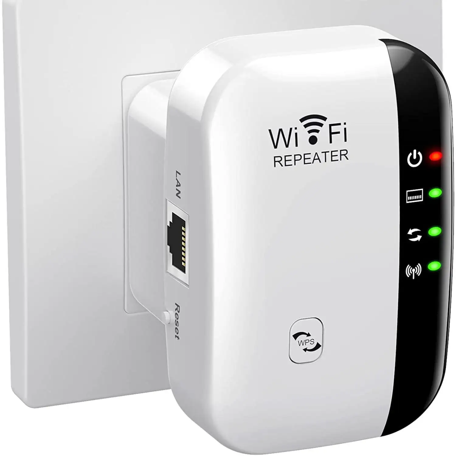 2e Generatie Wifi-Signaalversterker Verhoogt Uw Wifi-Signaal Tot 300Mbps Draadloze Repeater-Toegangspunt Met Lange Afstand