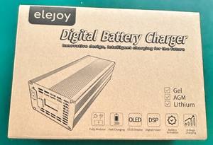 ELEJOY CE 스마트 디지털 자전거 지게차 충전기 6A 전류 전압 조정 OLED 디스플레이 배터리 충전기 모델 EY-BC7206 - Product Image 3