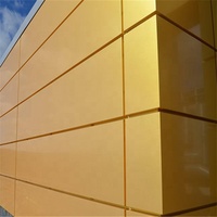 Panneaux composites en aluminium revêtus de PVDF 4x8 3mm 4mm 6mm ACP ACM Revêtement mural extérieur