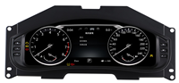 Bosstar Nouveau Tableau de Bord LCD pour Voiture avec Écran de 12,3 Pouces, Compteur de Vitesse, Garantie de 12 Mois pour Nissan Pathfinder/Navara 2005-2010