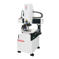 Machine de gravure CNC miniature 4040 haute précision, corps entièrement en fonte, broche à eau 2,2 kW pour la gravure du métal, du cuivre et de l'aluminium