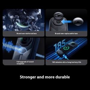 Caméra d'action Insta360 X5 HD anti-tremblement, étanche, panoramique, pour moto, ski, enregistrement, caméra sportive portable - Product Image 5