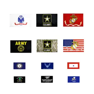 Groothandel 100% Polyester 3x5ft Voorraad Us Navy Luchtmacht Verenigde Staten Marine Corps Militaire Usmc Us Army Vlag