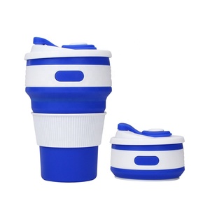 Gobelet pliable en silicone 350ml, gobelets multicolores, à la mode, nouvel arrivage, grande taille - Product Image 6