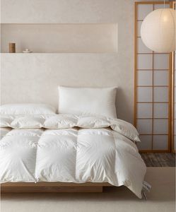 Meilleure vente <span class=keywords><strong>couette</strong></span> en <span class=keywords><strong>duvet</strong></span> <span class=keywords><strong>d</strong></span>'<span class=keywords><strong>oie</strong></span> <span class=keywords><strong>blanche</strong></span> douce et chaude ensemble de literie 100% coton Ultra-doux pour la peau Respirant confortable à la maison - Product Image 5