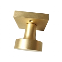 Poignée de porte fixe fonctionnelle pour usage domestique et salle de bain