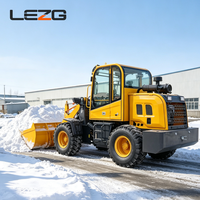 Direkt vom Hersteller: Holzlader Mini-Radlader 2 Tonnen 4WD Hydraulisch mit Anpassbarer Farbe und Holzgreifer-Anbaugerät