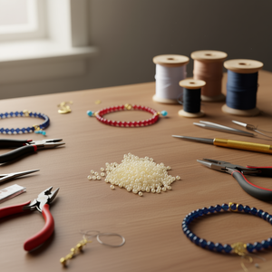 Ilan Abalorios 2Mm Crema Beige Tipo Riso 50G Per Creazione Gioielli - Product Image 3